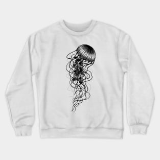 jellyfish by Susyrdesign Crewneck Sweatshirt